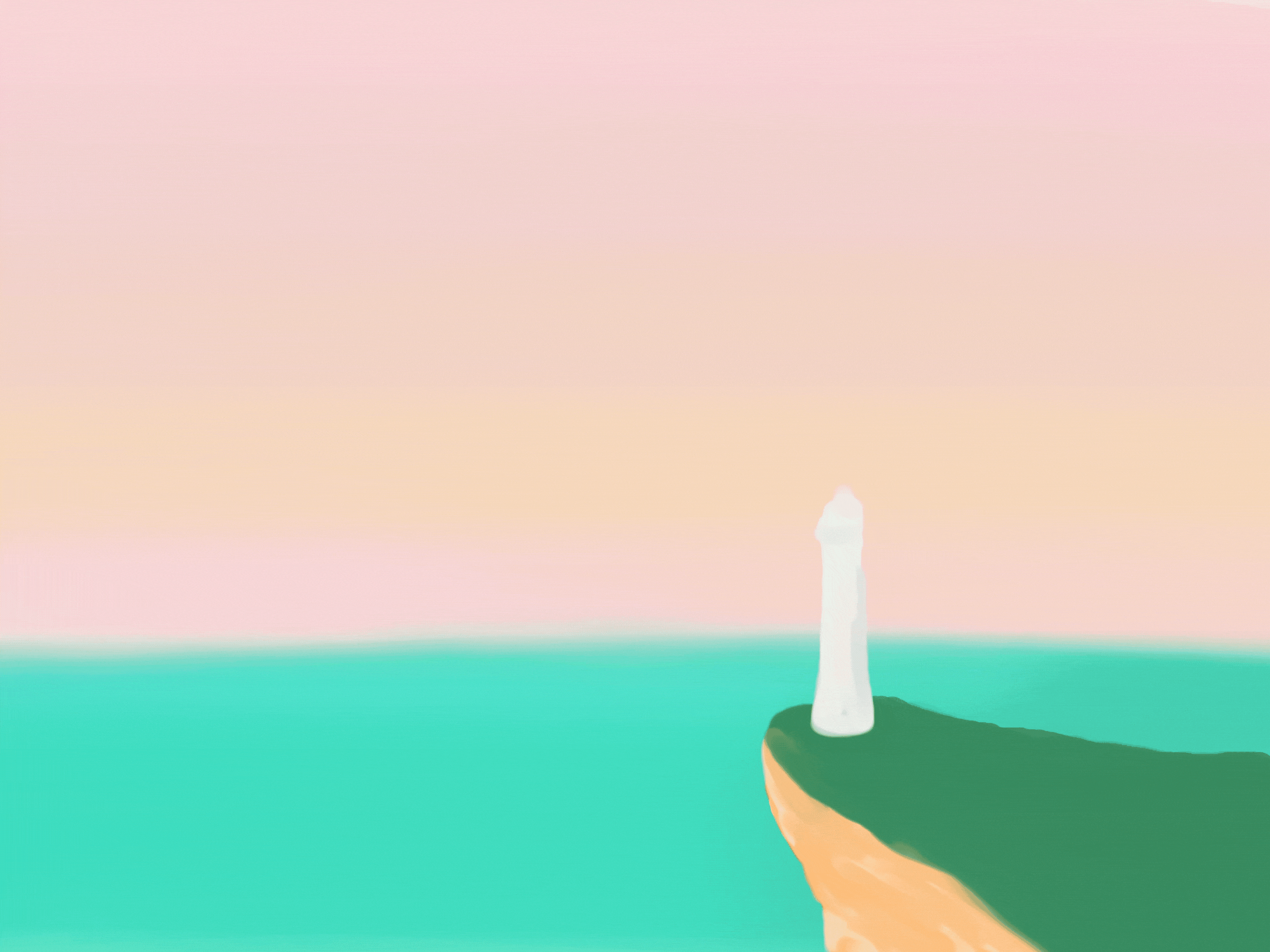 美しい空と海